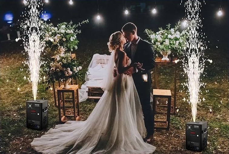 Rent Cold Spark Machines Mallorca Weddings